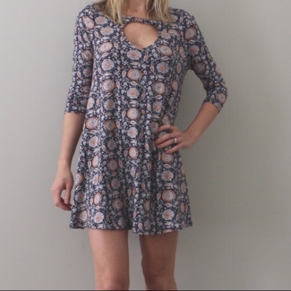Three Pink Hearts Dresses & Skirts - NWOT Printed Dress